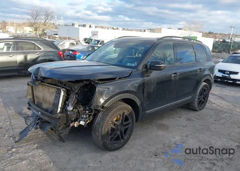 2023 Kia Telluride Ex X-Line z USA, uszkodzony, nr VIN 5XYP3DGC0PG380510